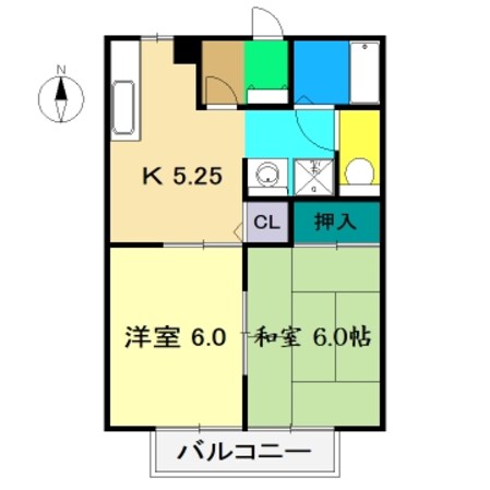 ウイング神田 C棟の物件間取画像